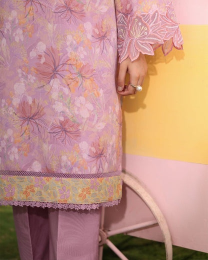 COCO 04 - LIight Purple Organza | RANG RASIYA LIFESTYLE SUMMER EDIT 2025