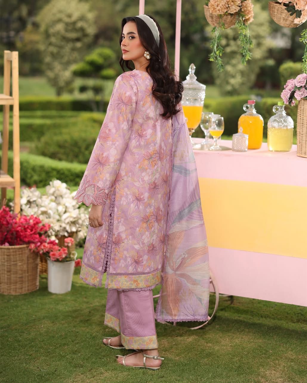 COCO 04 - LIight Purple Organza | RANG RASIYA LIFESTYLE SUMMER EDIT 2025